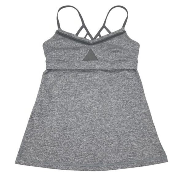 Lululemon Just Breathe Tank Heathered Slate Size 6 - Picture 8 of 11